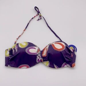 Pixie Pier‎ Push-up Bikini Top ONLY, Size L, NWT